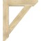 Ekena Millwork Traditional Slat Rough Sawn Bracket, Douglas Fir, 6"W x 36"D x 42"H BKT06X36X42TRA06RDF - alternate 2